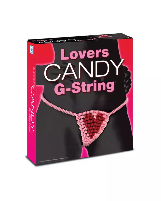 Image du LOVERS CANDY G-STRING comestible par SPENCER-FLEETWOOD, lingerie à croquer-1