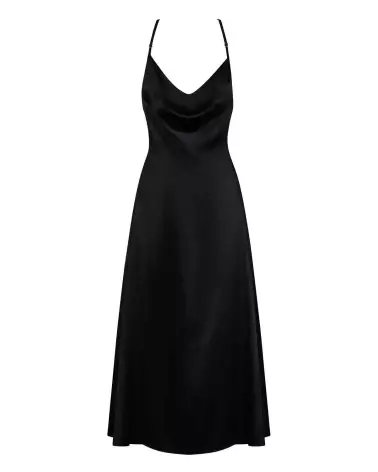 Robe sexy noire Agatya par Obsessive, élégance et séduction en soirée-7