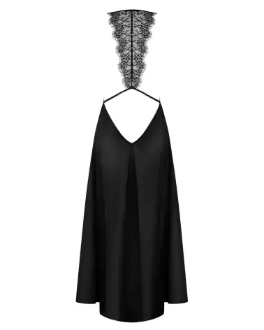 Robe sexy noire Agatya par Obsessive, élégance et séduction en soirée-8