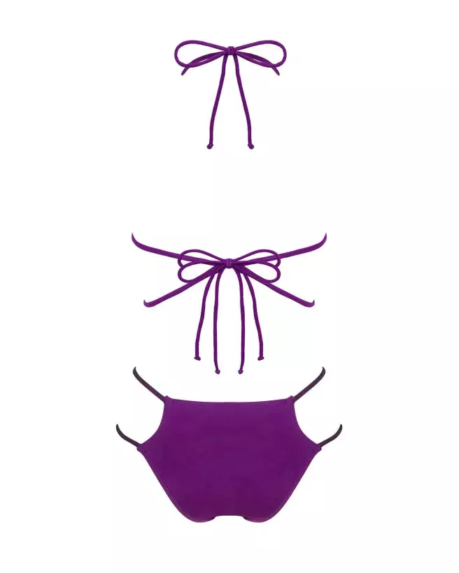 Maillot de bain deux pièces Balitta violet par Obsessive-8