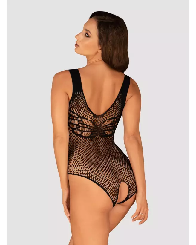 Body Noir B134 Obsessive en dentelle élégante et séduisante-4