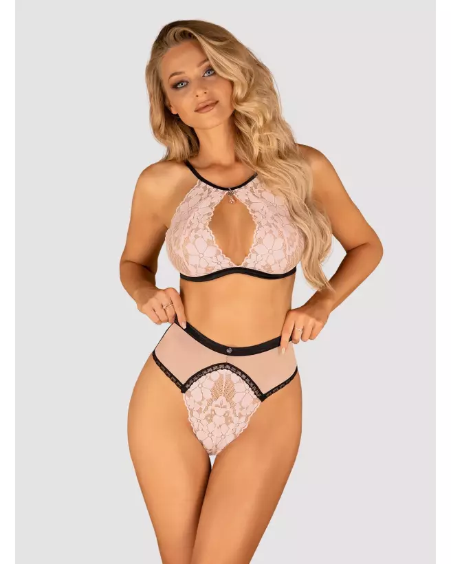 Ensemble Lilines Obsessive 2 pièces élégant en lingerie féminine-3