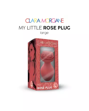 Plug Anal Silicone en forme de Rose - My Silicone Rose Plug - image 5