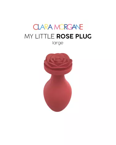 Plug Anal Silicone en forme de Rose - My Silicone Rose Plug - image 6