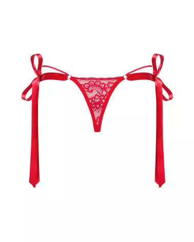 Image Lovlea String Rouge par Obsessive - Lingerie Élégante et Séduisante-9