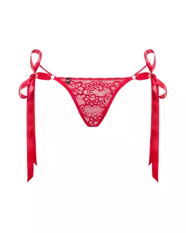 Image Lovlea String Rouge par Obsessive - Lingerie Élégante et Séduisante-10