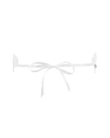 Masque Amor Blanco Obsessive pour jeux de séduction et soirées intimes-3