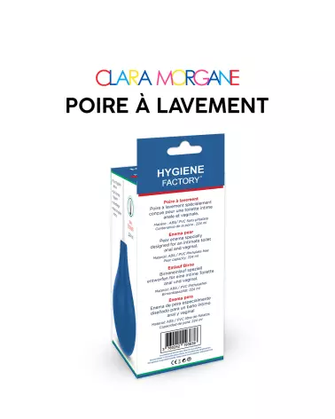 Poire à lavement bleue 224ml - image 4