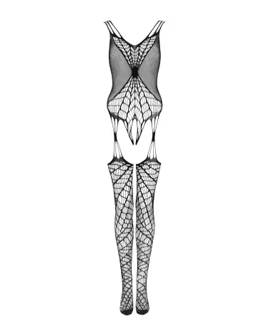 G325 Bodystocking Noir par Obsessive - Lingerie Élégante et Sexy-7