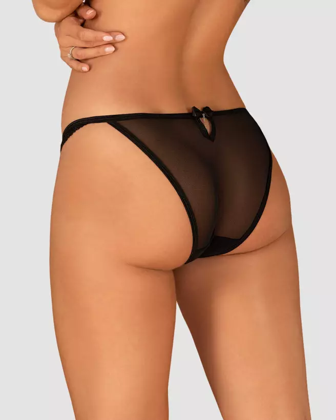 Ivannes Culotte Black Obsessive - Lingerie féminine élégante et confortable-10