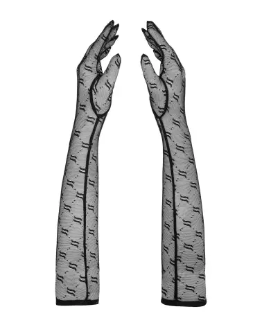 Gants Obsessivia noirs élégants de la marque Obsessive-3