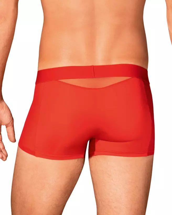 Boxer Boldero Rouge Obsessive style élégant et confortable-1