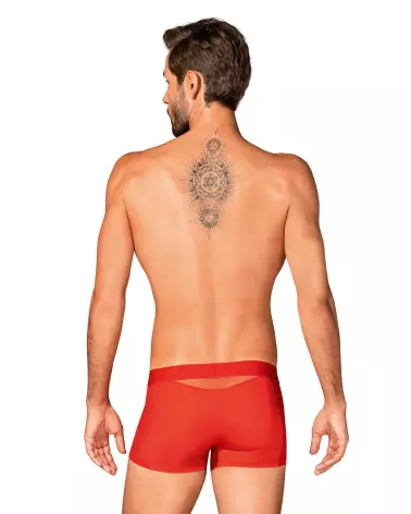 Boxer Boldero Rouge Obsessive style élégant et confortable-3