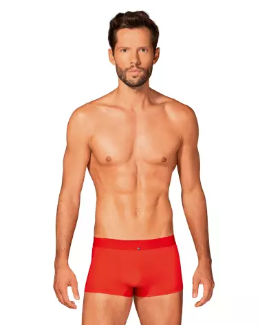 Boxer Boldero Rouge Obsessive style élégant et confortable-4