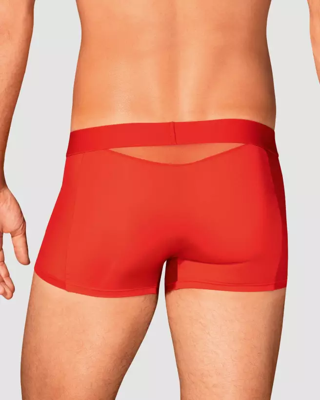 Boxer Boldero Rouge Obsessive style élégant et confortable-5