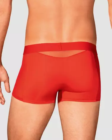 Boxer Boldero Rouge Obsessive style élégant et confortable-5