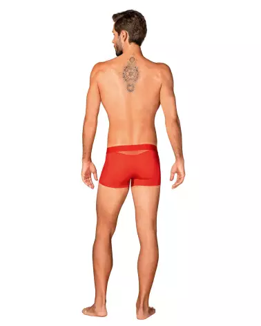 Boxer Boldero Rouge Obsessive style élégant et confortable-7