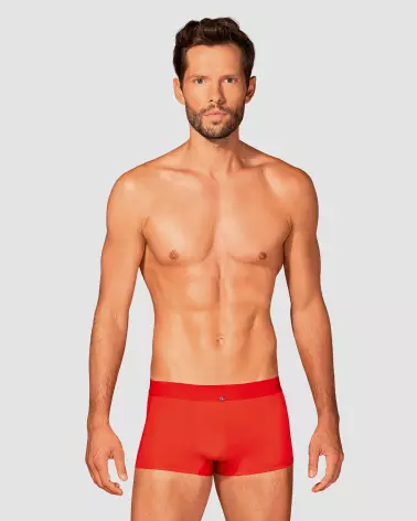Boxer Boldero Rouge Obsessive style élégant et confortable-10