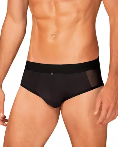 Slip Boldero Noir Obsessive pour Homme, confort et élégance-2