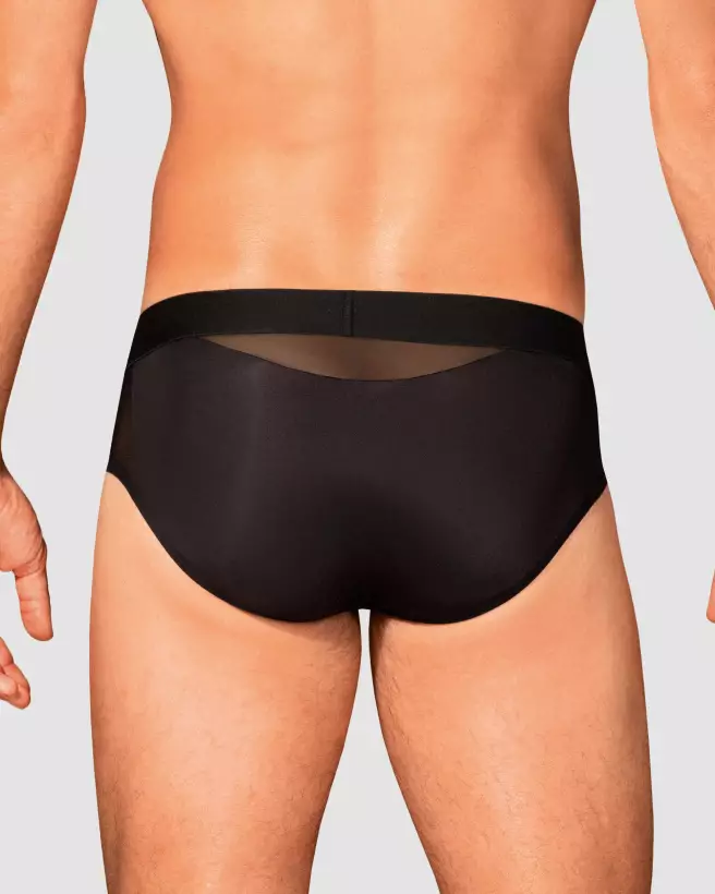 Slip Boldero Noir Obsessive pour Homme, confort et élégance-5