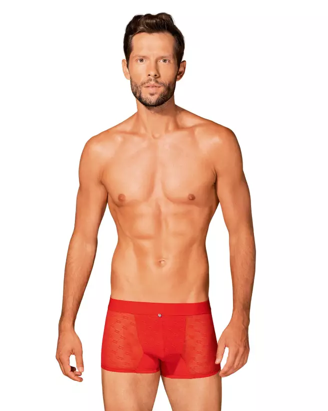 Caleçon Obsessive Homme Rouge élégant et confortable-1