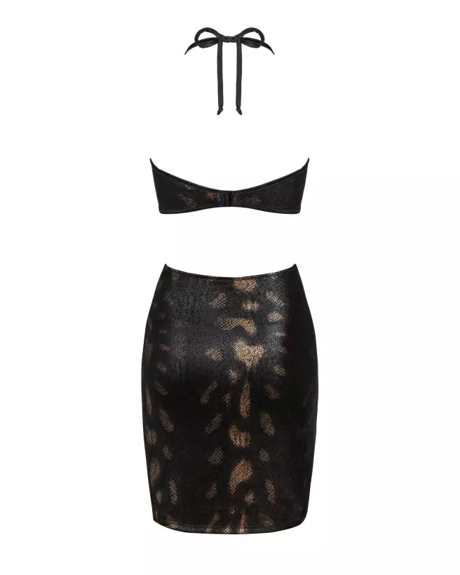 Robe noire sexy Obsessive pour soirées élégantes-8