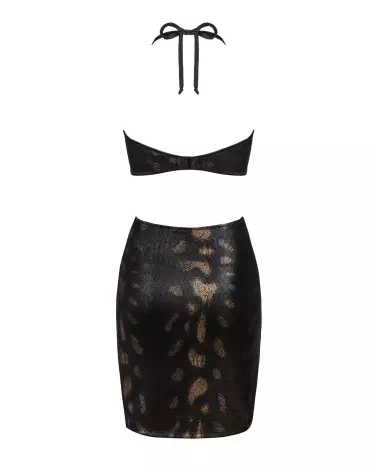 Robe noire sexy Obsessive pour soirées élégantes-8