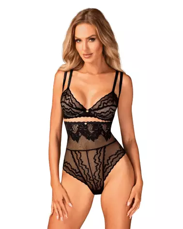 Image du soutien-gorge noir Arienna par Obsessive, élégant et confortable-1