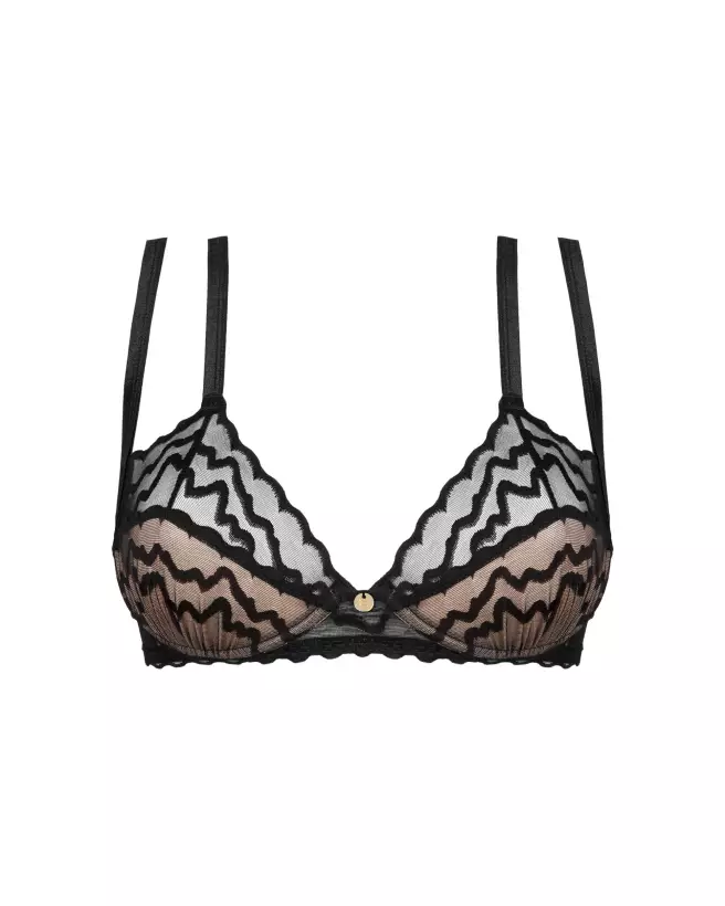 Image du soutien-gorge noir Arienna par Obsessive, élégant et confortable-5