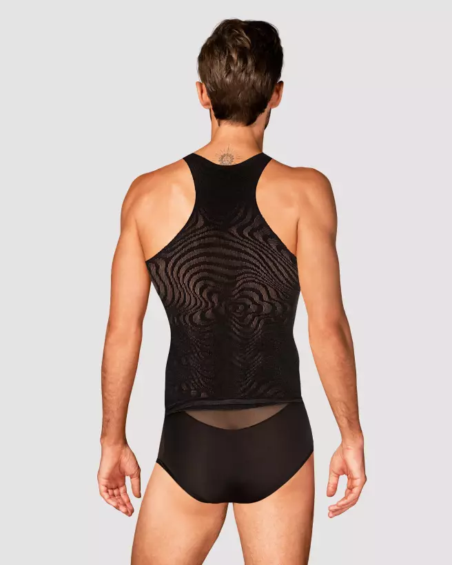 Tank Top T103 Obsessive pour homme, style et confort en bodystocking-4