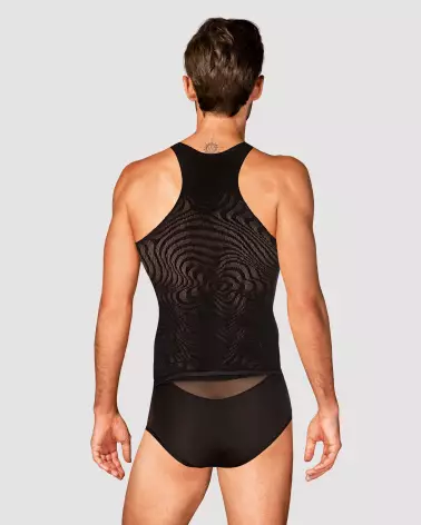 Tank Top T103 Obsessive pour homme, style et confort en bodystocking-4