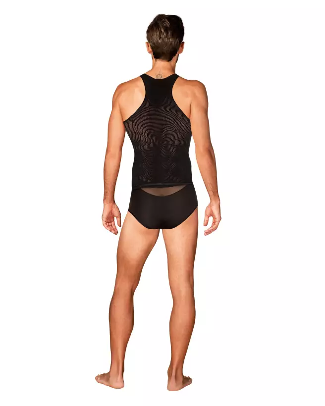 Tank Top T103 Obsessive pour homme, style et confort en bodystocking-6