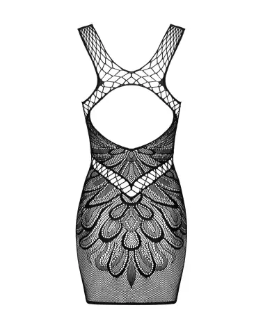 Robe noire sexy D608 Obsessive élégante et séductrice-7