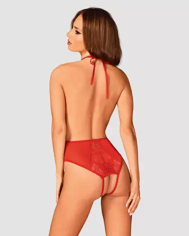 Body Rouge Dagmarie Obsessive en dentelle élégante-5