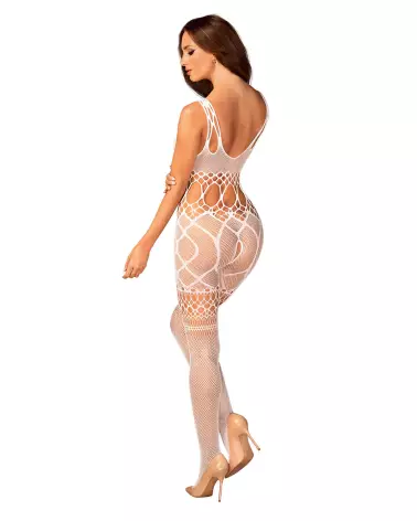 Bodystocking G330 Obsessive en maille fine noire, lingerie érotique et séduisante-6