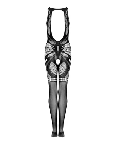 Bodystocking G331 Obsessive en résille noire, lingerie féminine sensuelle-8