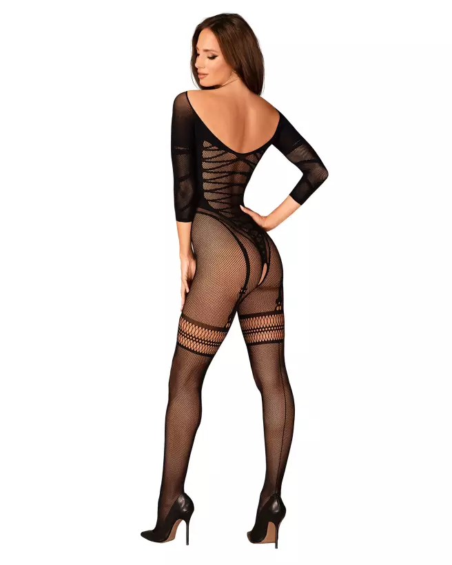 Photo Obsessive Bodystocking G329 en maille sexy et élégante-6