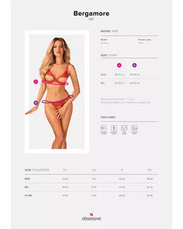 Photo de l'Ensemble Bergamore Obsessive, lingerie luxueuse et confortable-7