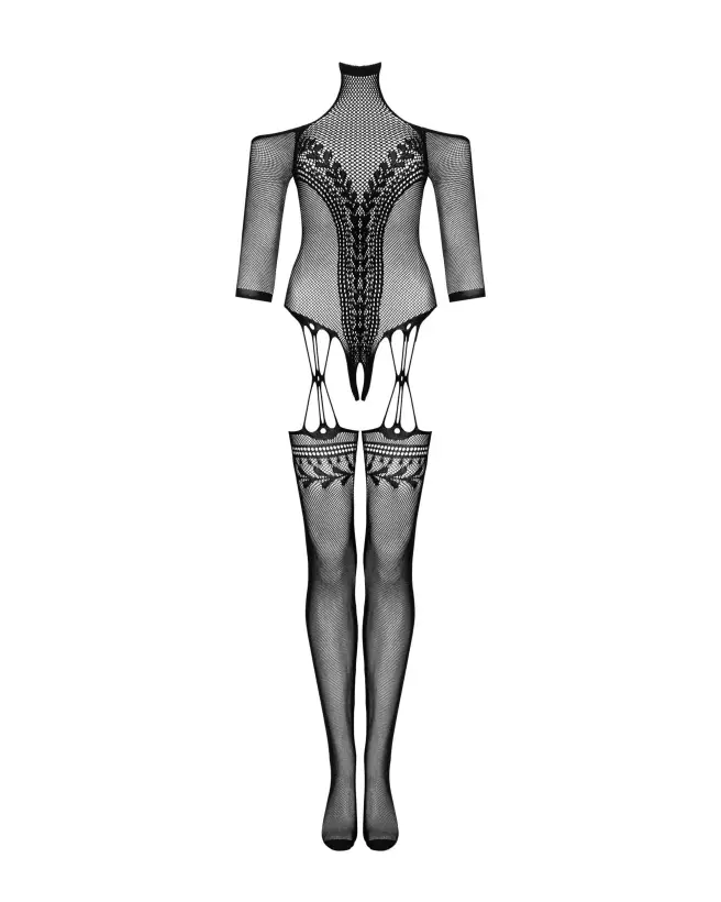 Bodystocking G333 Obsessive en maille élégante et séduisante-7