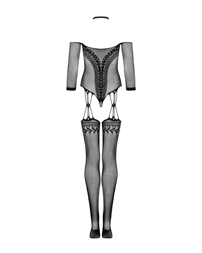 Bodystocking G333 Obsessive en maille élégante et séduisante-8