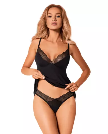 Image de la nuisette Bella Rou d'Obsessive, lingerie élégante et confortable-1