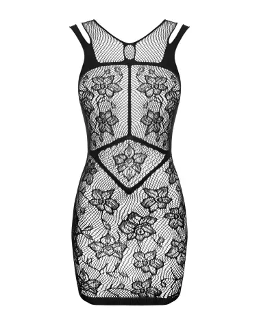 Robe Sexy D239 Noir Obsessive élégante et séduisante-7