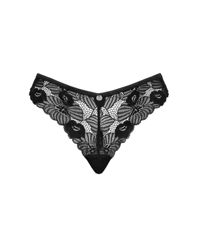 Photo de la culotte Serena Love noir par Obsessive, lingerie féminine élégante et confortable-11