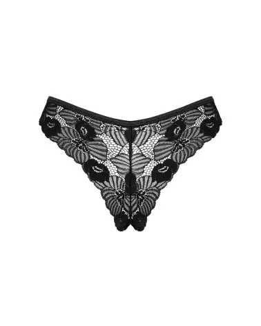Photo de la culotte Serena Love noir par Obsessive, lingerie féminine élégante et confortable-12