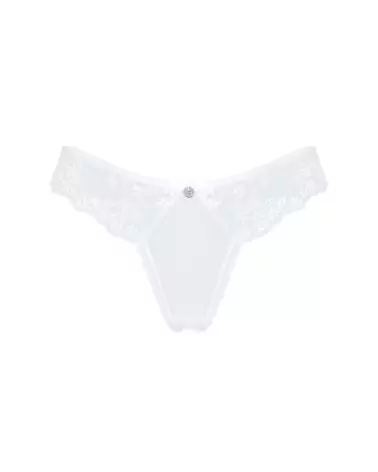 Photo de la culotte Heavenlly blanche d'Obsessive, lingerie féminine élégante et confortable-10