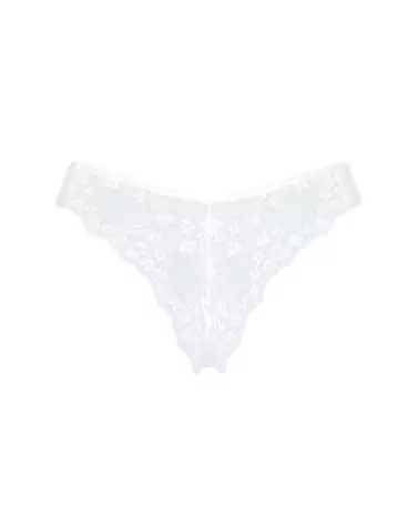 Photo de la culotte Heavenlly blanche d'Obsessive, lingerie féminine élégante et confortable-11