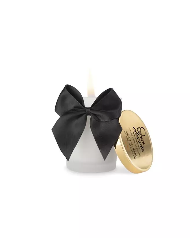 Bougie de massage embrassable caramel doux Bijoux Indiscrets-3