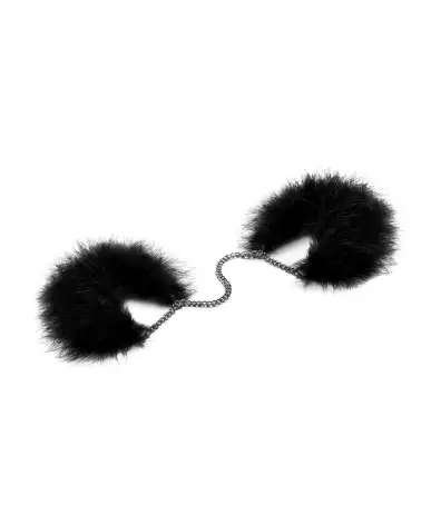 Menottes Za Za Zu noires Bijoux Indiscrets pour jeux BDSM élégants-2