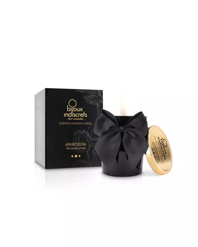 Bougie de massage Bijoux Indiscrets Aphrodisia parfumée pour moments intimes et relaxation-1