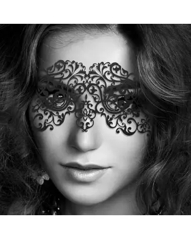 Masque Dalila Noir Bijoux Indiscrets pour jeux érotiques et BDSM-3